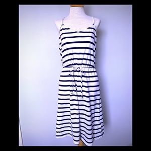 Striped casual dress